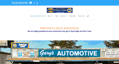 Desktop Screenshot of garysautomotiveservice.com